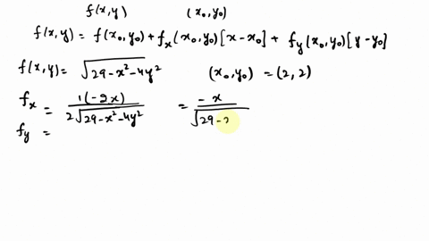 find-the-linear-approximation-of-the-function-below-at-the-indicated-point-_-fx-y-29-_-x2-4y2-at-2-2-fx-y-use-this-approximation-to-find-f207-194-round-your-answer-to-three-decimal-places-f2-96458