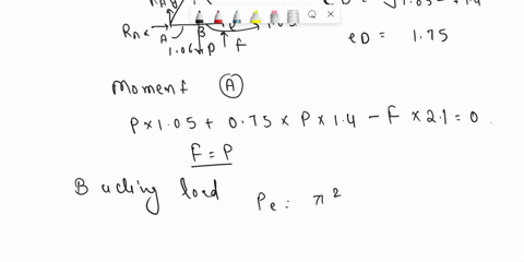 a-and-b-please-075p-bd-b-ab-bc-figure-of-question-3-a-truss-system-is-subjected-to-forces-p-and-075p-in-the-direction-and-location-as-shown-in-the-figure-above-the-truss-members-have-a-recta-92588