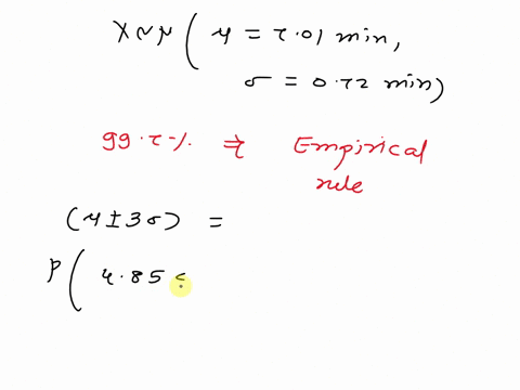 the-times-for-the-mile-run-of-a-large-group-of-male-college-students-are-approximately-normal-with-mean-701-minutes-and-standard-deviation-072-minutes-use-the-68-95-997-rule-to-answer-the-fo-51323