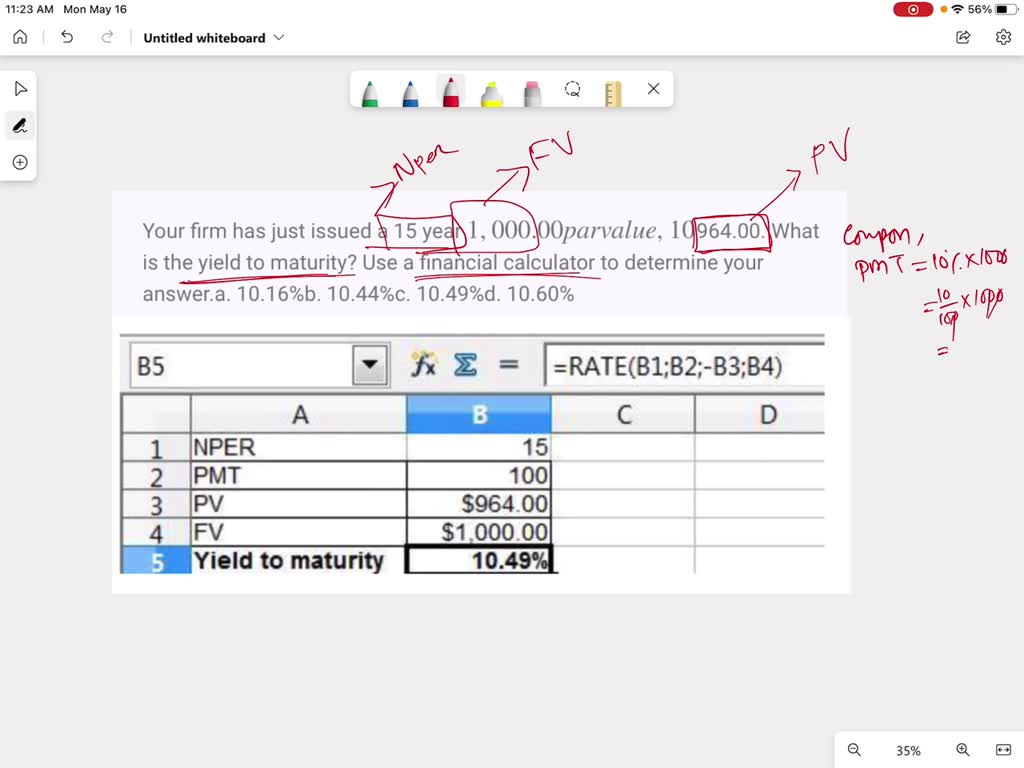 solved-assume-a-zero-coupon-bond-that-sells-for-991-will-mature-in-10