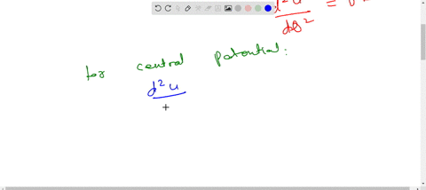 a-particle-of-mass-m-in-a-central-force-field-is-confined-to-move-in-an-exponential-spiral-orbit-rke2-where-k-is-a-constant-a-show-that-the-central-potential-assuming-the-standard-point-rs-is-9-vr5l2m