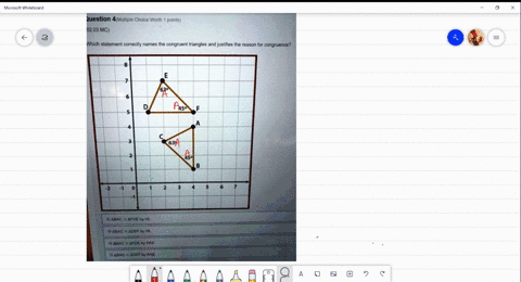 juestion-4-multiple-choice-worth-points-0203-mc-which-statement-correctly-names-the-congruent-triangles-and-justifies-the-reason-for-congruence-450-630-450-abac-afde-by-hl-abac-ldef-by-hl-ab-46945