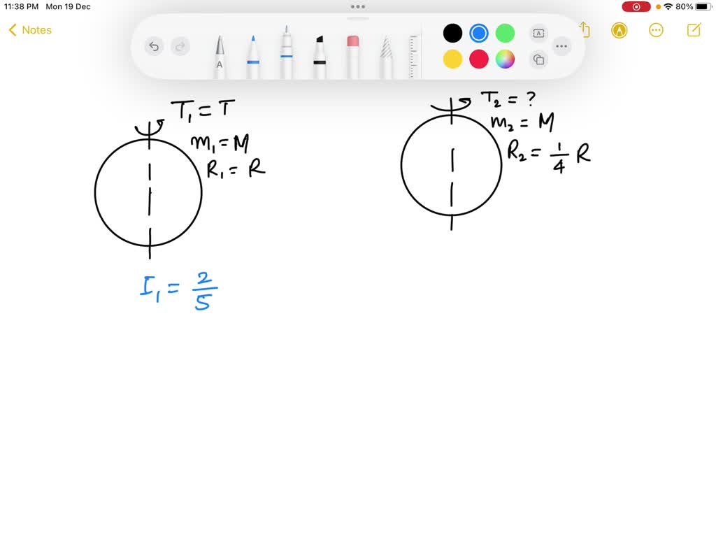 SOLVED: If the earth shrinks such that its mass does not change but ...