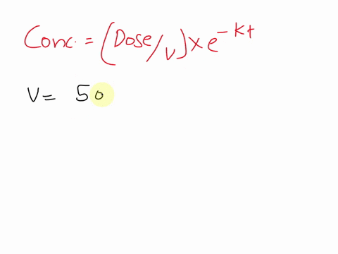 a-500-mg-drug-dose-is-administered-to-a-patient-by-intravenous-injection-if-the-elimination-rate-constant-of-the-drug-is-34-x-10-3-hr-1-and-the-plasma-concentration-after-70-hours-is-128-mgl-37852