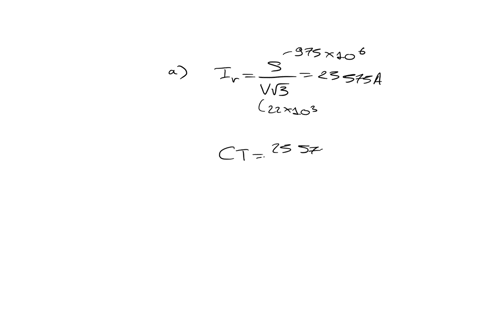 a-975-mva-22-kv-generator-protected-by-an-unbiased-differential-relay-is-shown-in-figure-p41a-a-select-a-ct-ratio-for-the-generator-differential-protection-b-calculate-the-relay-operating-currents-for