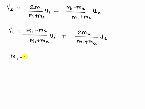 2-3-two-objects-of-masses-m-and-3m-undergo-a-collision-in-one-dimension-the-lighter-object-is-moving-towards-the-heavier-object-at-three-times-the-speed-of-the-heavier-object-describe-what-h-91841
