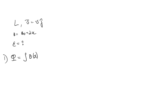 b-a-horizontal-conducting-wire-of-length-l-is-moving-with-velocity-v-vj-inside-the-magnetic-field-b-bo-ax-where-bo-and-are-arbitrary-positive-constants-in-z-direction-find-the-induced-emf-ei-45213