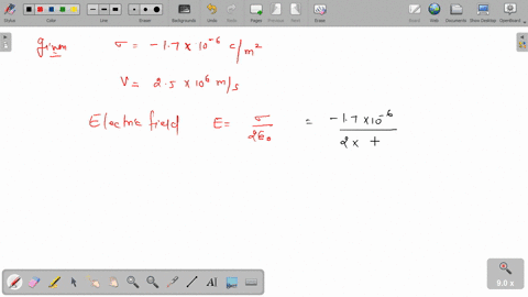 the-surface-charge-density-on-an-infinite-charged-plane-is-170-x10-6-cm-a-proton-is-shot-straight-away-from-the-plane-at-250-x106-ms-part-a-you-may-want-to-review-pages-646-648-for-help-with-94347