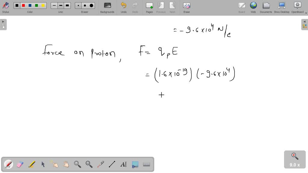 SOLVED The surface charge density on an infinite charged plane is 1.70