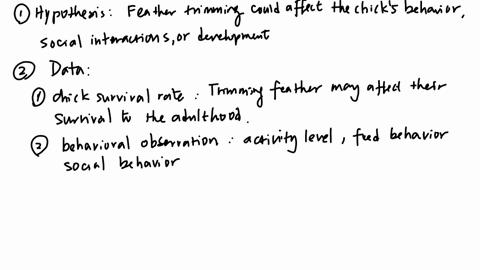 part-ii-what-should-be-measuredthe-biologists-decided-to-set-up-three-types-of-nest-conditions-in-the-first-group-of-nests-lets-call-this-the-experimental-group-they-trimmed-half-of-the-chicks-and-mad