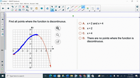 find-all-points-where-the-function-is-discontinuous-oa-x2andx4-0-b-x2-0-c-x4-0-d-there-are-no-points-where-the-function-is-discontinuous-2-23294