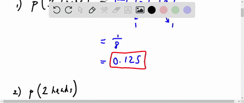a-fair-quarter-is-flipped-three-times-for-each-of-the-following-probabilities-use-the-formula-for-the-binomial-distribution-and-a-calculator-to-compute-the-requested-probability-next-look-up-04517