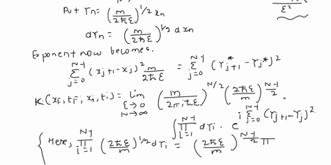 it-is-know-that-the-propagator-of-id-free-particle-is-following-utto-ihoth_-where-ho-p-zm-hamiltonian-of-the-free-particle_-calculate-the-kernel-of-free-particle-in-id-system-from-the-defini-26322