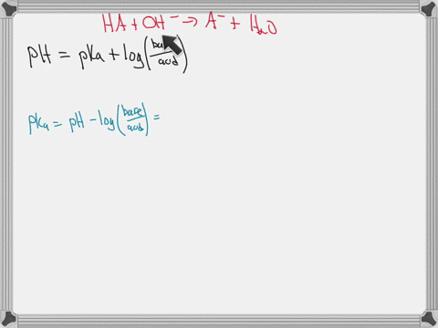 when-1624-ml-of-0064-3-m-koh-were-added-to-2500-ml-of-0093-8-m-weak-acid-ha-the-observed-ph-was-362-find-pka-for-the-acid-81409