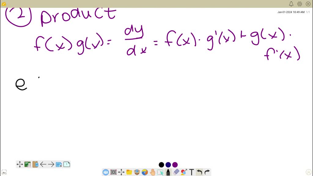 SOLVED State the chain rule, the product rule and the quotient rule of