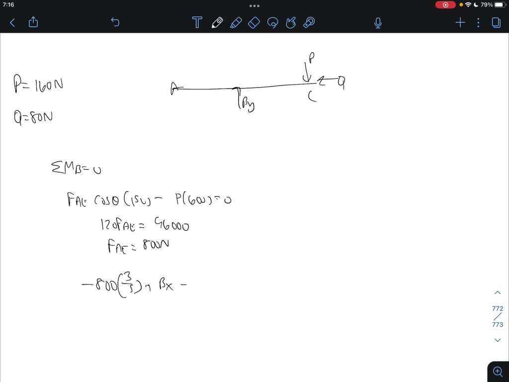 SOLVED Two hydraulic cylinders control the position of the robotic arm A B C . Knowing that in