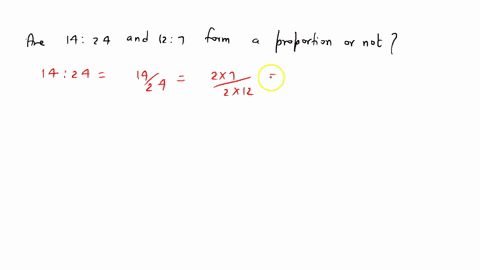 are-14-24-and-12-7-form-a-proportion-or-not-76033