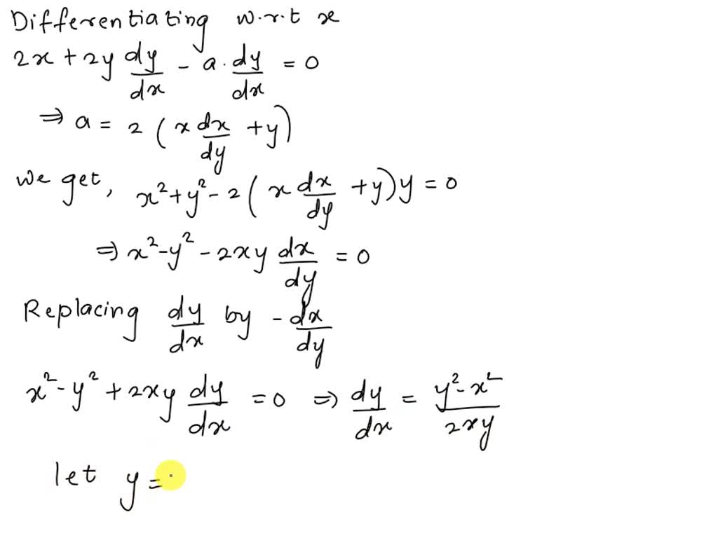 SOLVED If 2 4 Is A Point On The Orthogonal Trajectory Of X 2 y 2 ay solved-if-2-4-is-a-point-on-the-orthogonal-trajectory-of-x-2-y-2-ay