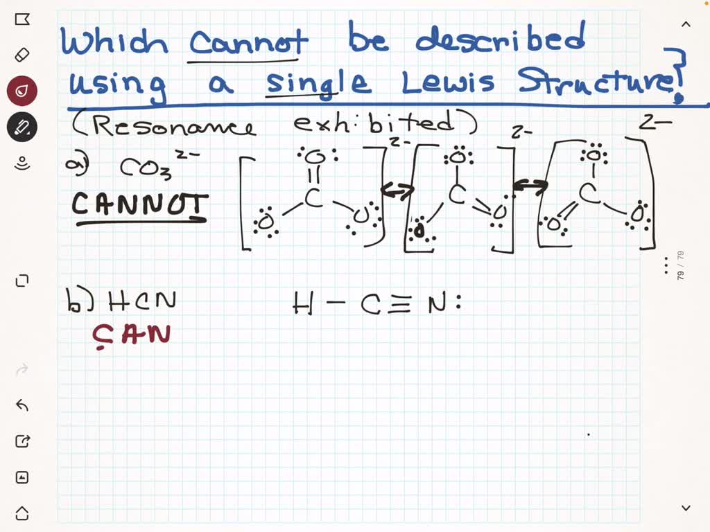 SOLVED: Which of the molecules and polyatomic ions cannot be adequately