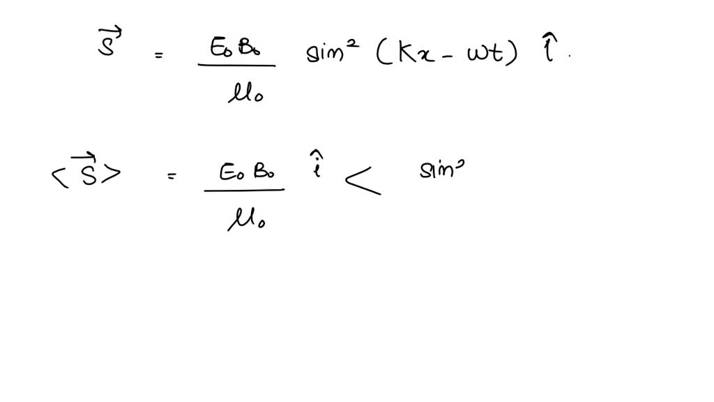 Solved Electromagnetic Waves Transport Energy This Problem Shows You