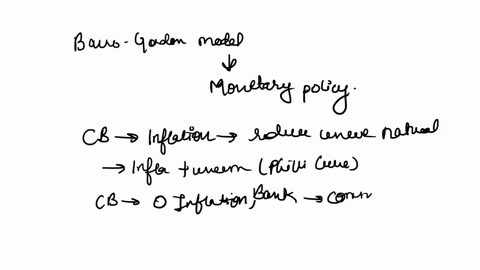 suppose-that-a-central-bank-promises-to-pursue-a-policy-of-zero-inflation-in-the-context-of-the-barro-gordon-model-explain-why-such-a-promise-is-not-credible-derive-the-rate-of-inflation-whe-83385
