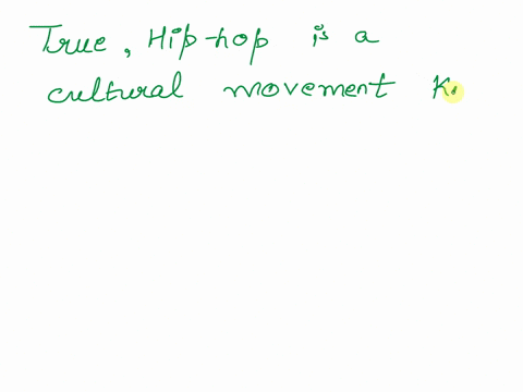 hiphop-is-a-cultural-movement-best-known-for-its-impact-on-music-in-the-form-of-the-musical-genre-of-the-same-name-true-or-false-54908