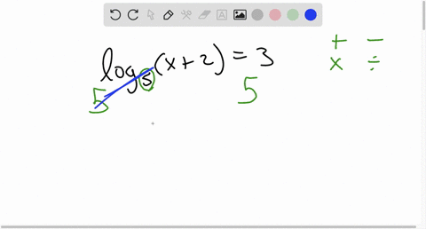 solve-the-following-logarithmic-equation-be-sure-to-reject-any-value-of-x-that-is-not-in-the-domain-of-the-original-logarithmic-expression-give-the-exact-answer-log-5-x-_-2-3-rewrite-the-giv-43722