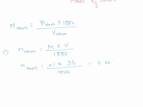 1000-ml-of-acetic-acid-was-titrated-with-3500-ml-of-010-m-naoh-solution-according-to-the-following-equation-chbcooh-naoh-v-chbcoona-h2o-mw-of-acetic-acid-60-gmol-density-of-vinegar-105-gml-c-65144