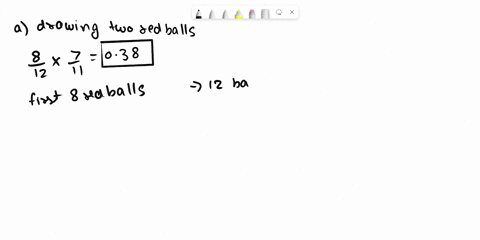 suppose-that-an-urn-contains-8-red-balls-and-4-white-balls-we-draw-2-balls-from-the-urn-without-replacement-if-we-assume-that-at-each-draw-each-ball-in-the-urn-is-equally-likely-to-be-chosen-40741