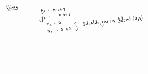 4-a-soluble-gas-is-absorbed-in-water-using-a-packed-tower-the-equilibrium-relationship-may-be-taken-as-ye006xeterminal-conditions-are-as-follows-top-bottom-x-y-0-0001-008-0009-if-h024-m-and-43664