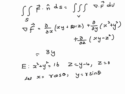 1-use-the-divergence-theorem-to-calculate-the-surface-integral-s-f-ds-that-is-calculate-the-flux-of-f-across-s-fx-y-z-xy-2xz-i-x2-y2-j-xy-z2-k-s-is-the-surface-of-the-solid-bounded-by-the-cy-23296