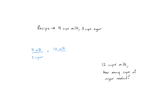 a-recipe-requires-4-cups-of-milk-and-3-cups-of-sugar-to-prepare-for-a-larger-number-of-guests-a-cook-uses-12-cups-of-milk-how-many-cups-of-sugar-are-needed-plzz-can-u-tell-me-the-ans-fast-43037
