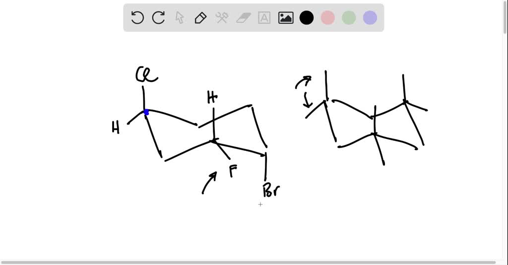 SOLVED A trisubstituted cyclohexane compound is given in its chair