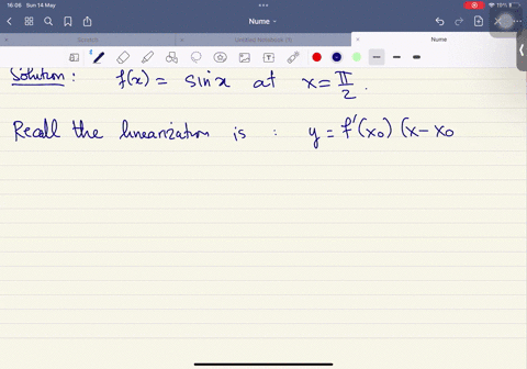 find-the-linearization