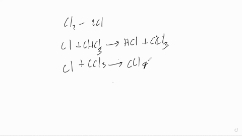 the-following-mechanism-has-been-proposed-for-the-gas-phase-reaction-of-chloroform-chcl3-and-chlorine-cl2-2cl-fast-reversible-cl-chcl3-hcl-ccl3-slow-cl-ccl3-ccl4-fast-what-rate-law-does-this-54594