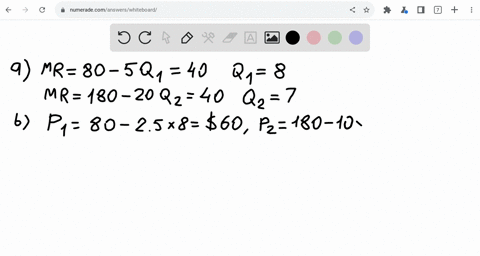 assume-the-following-for-price-discriminating-monopolist-aimed-at-maximizing-profit-total-demand-for-the-product-of-the-monopolist-is-q-50-5p-p-100-2q-demand-in-market-one-is-q1-32-04p1p1-80-34211