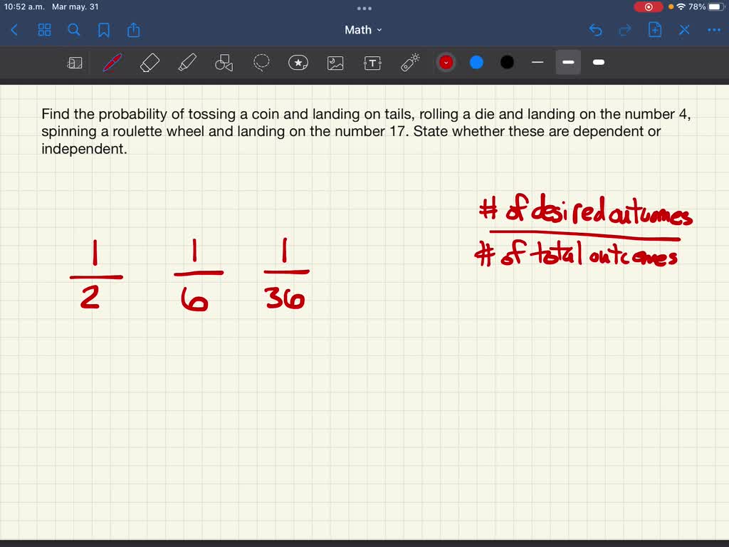 SOLVED Determine the probability for the three occurring events