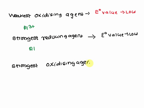 a-consider-the-following-half-reactions-half-reaction-e-v-f2g-2e-2f-aq-2870v-ni2aq-2e-nis-0250v-al3aq-3e-als-1660v-1-the-weakest-oxidizing-agent-is-enter-formula-2-the-strongest-reducing-age-08287