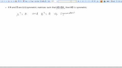 if-a-and-b-are-n-times-n-symmetric-matrices-such-that-a-bb-a-then-a-b-is-symmetric-19754