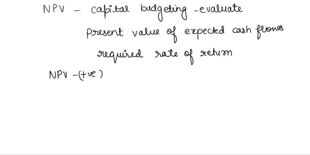SOLVED You are comparing a lease to a purchase. The NPV associated
