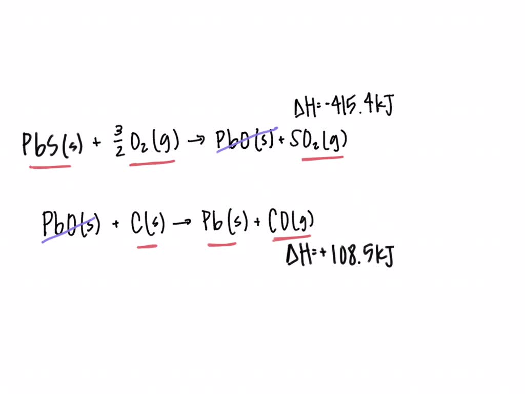 SOLVED A lead ore, galena, consisting mainly of lead(II) sulfide, is