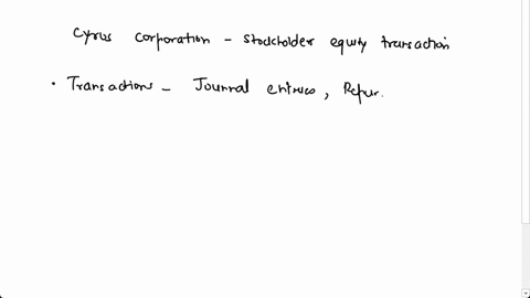 the-stockholders-equity-accounts-of-cyrus-corporation-on-january-1-2017-were-as-followspreferred-stock-7-100-par-noncumulative-5000-shares-authorized-300000common-stock-4-stated-value-300000-25677