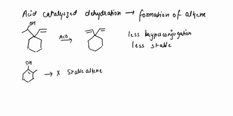 which-alcohol-below-would-undergo-acid-catalyzed-dehydration-the-fastest-oh-oh-iv-6109
