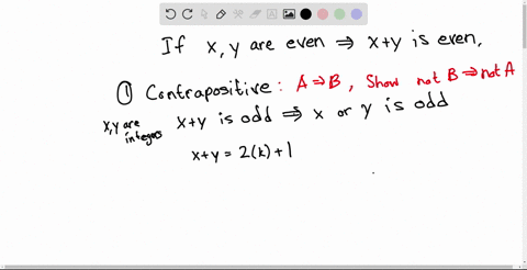 if-x-and-y-are-even-integers-then-x-y-is-even-a-prove-by-contrapositive-b-prove-by-contradiction-79048