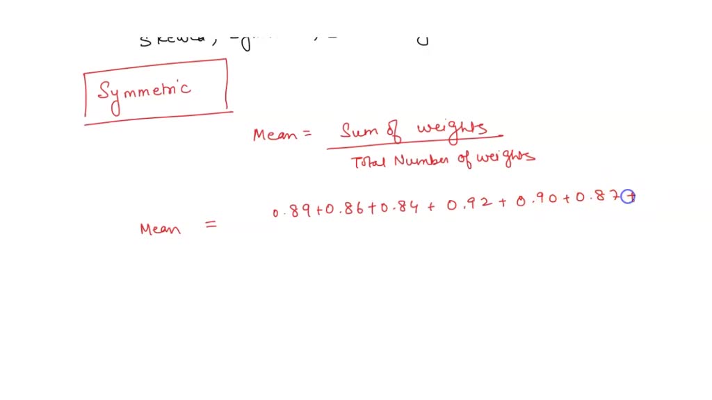 SOLVED The data represent the weights (in grams) of = simple random sample of 50