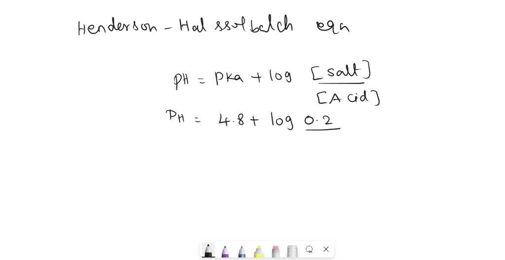 Solved The Pka Of Acetic Acid Hc2h3o2 Is 48 If You Make A Buffer That Contains 01 M 8681