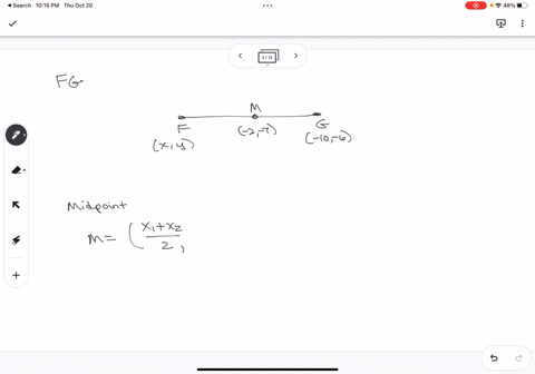fg-has-a-midpoint-at-m-2-7-point-g-is-at-10-6-find-the-coordinates-of-point-f-write-the-coordinated-as-decimals-or-integers-f-21337