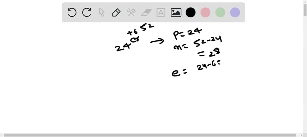 Solved A How Many Protons Neutrons And Electrons Are There In 52 24cr 6 B Give The Electron Configuration Of 14 Si And List The Quantum Numbers Of The Two Highest Energy