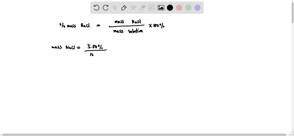 Solved: How Many Grams Of Water Are Needed To Prepare 250. G Of A 