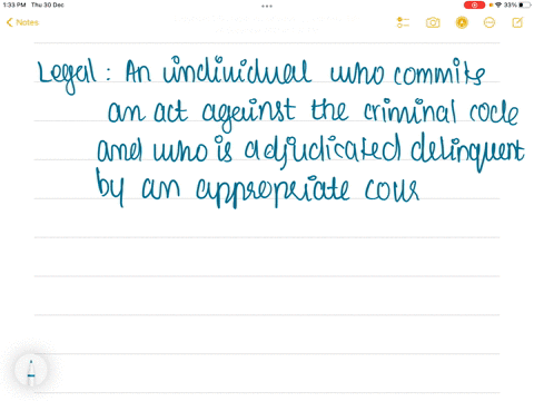 discuss-the-differences-among-legal-social-and-psychological-definitions-of-delinquency-43558